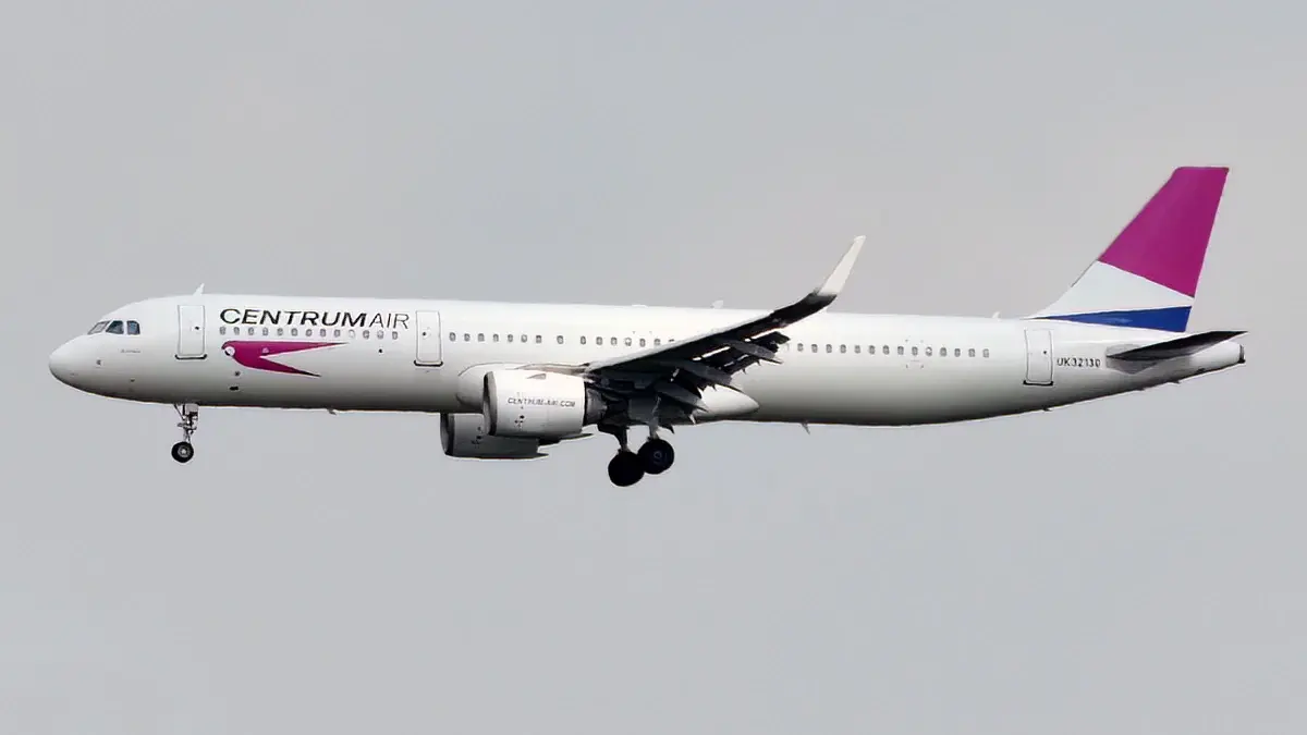 Centrum Air aircraft in flight