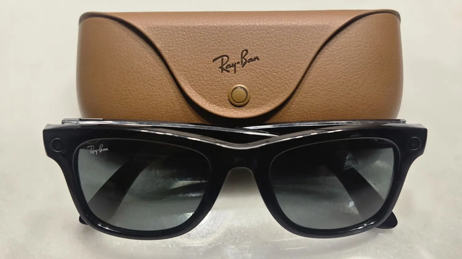 Ray-Ban Meta smart glasses with built-in cameras