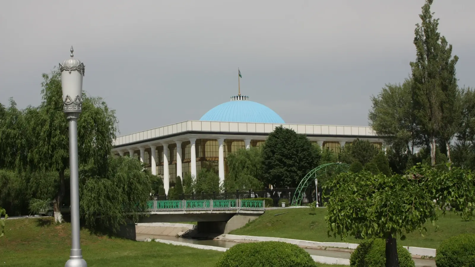 The Oliy Majlis building in Tashkent, Uzbekistan