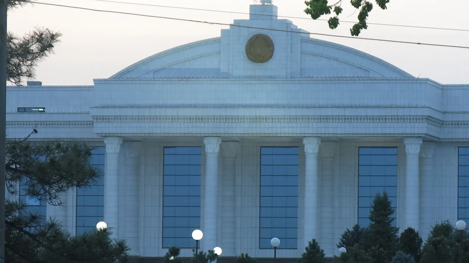 The Senate of the Oliy Majlis building in Tashkent, archive photo