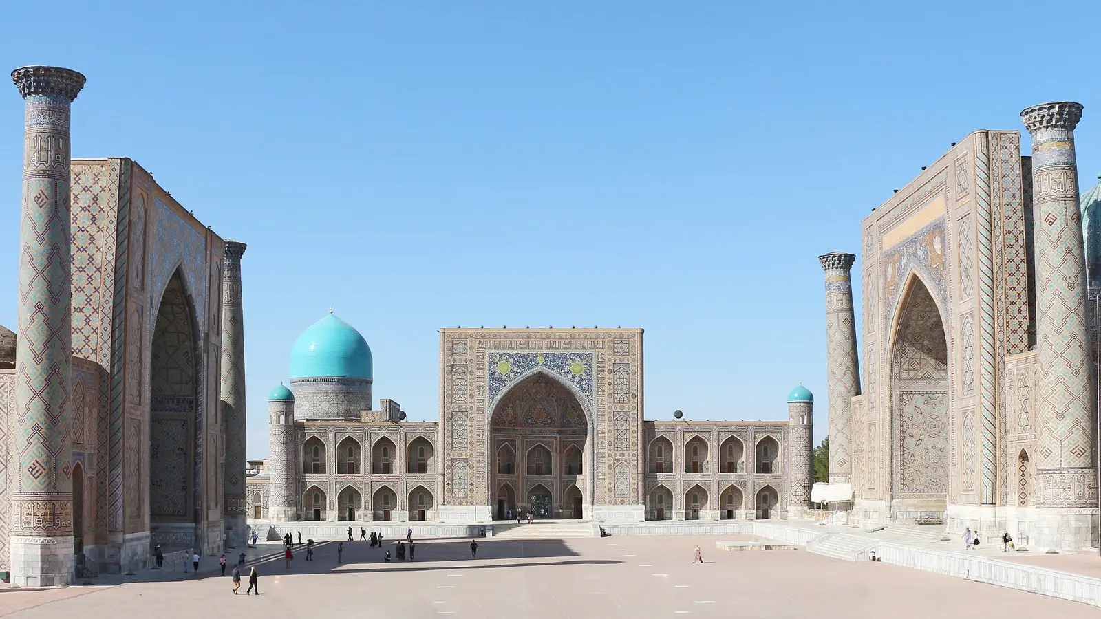 Registan Square in Samarkand, Uzbekistan