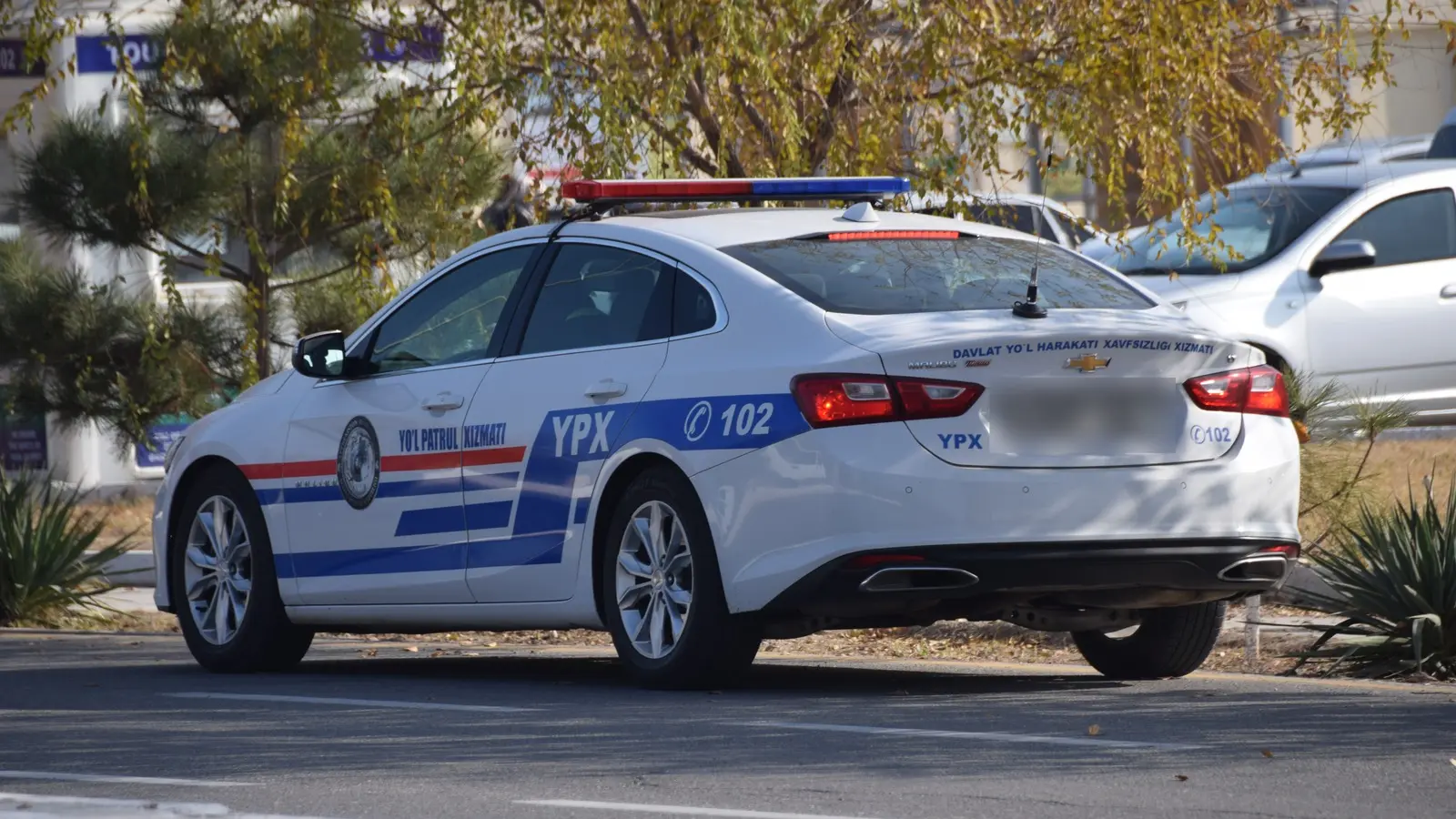 Uzbekistan Road Safety Service vehicle