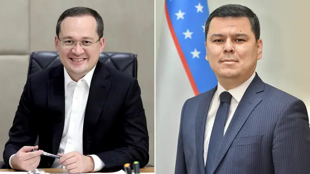 Komil Allamjonov and Sherzod Asadov receive Dustlik Order