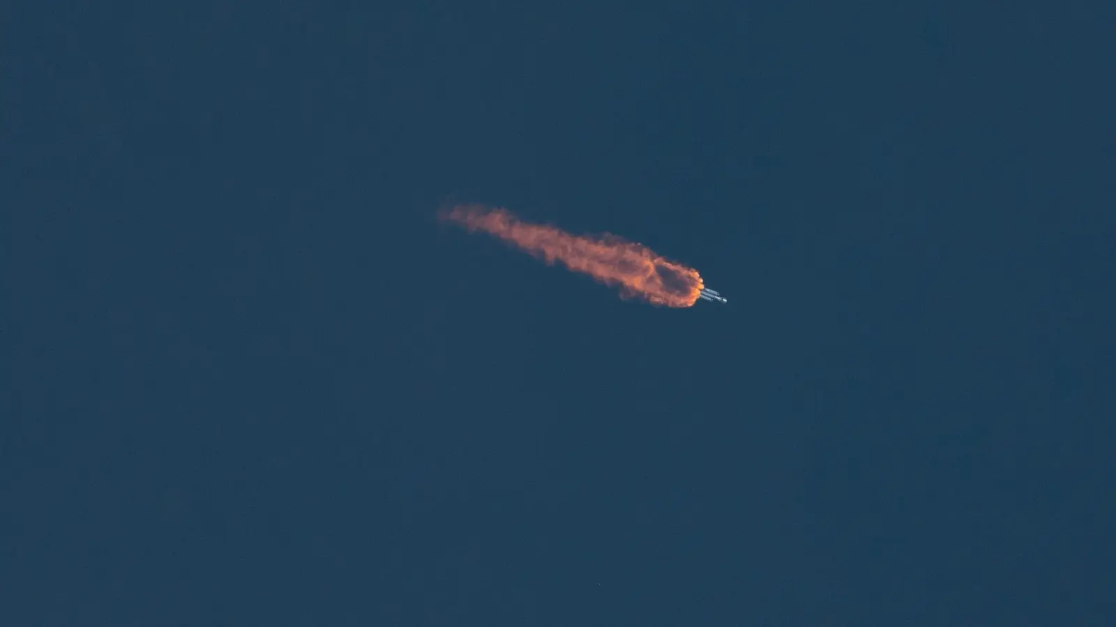 Falcon Heavy during an NSSL mission in 2022, archive photo
