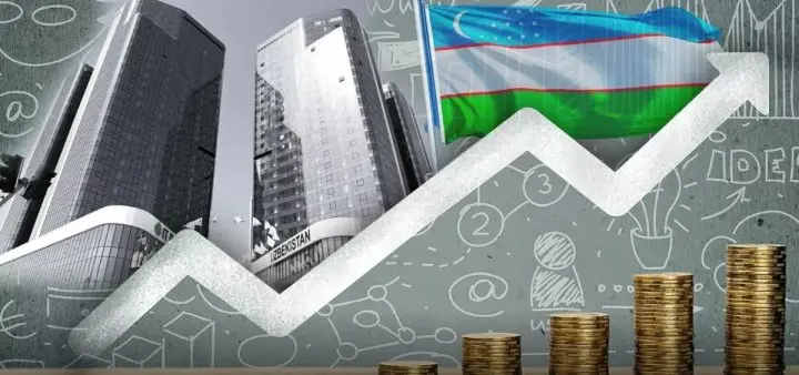 Illustration of economic and investment growth in Tashkent